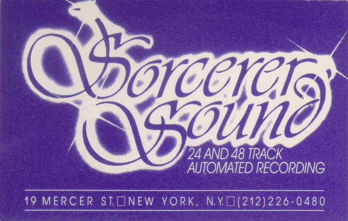 Sorcerer Sound Studio Recordings by Casey Cyr